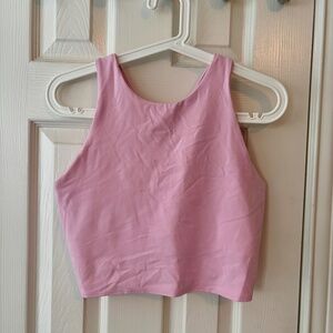 Athleta pink sports bra large